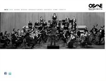 Tablet Screenshot of orquestadeelche.org